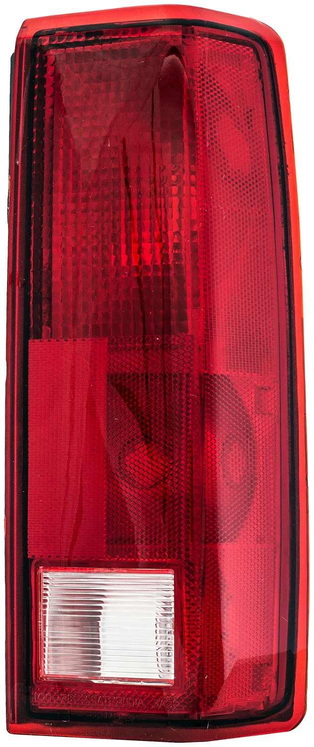 Front View of Right Tail Light Assembly DORMAN 1611287