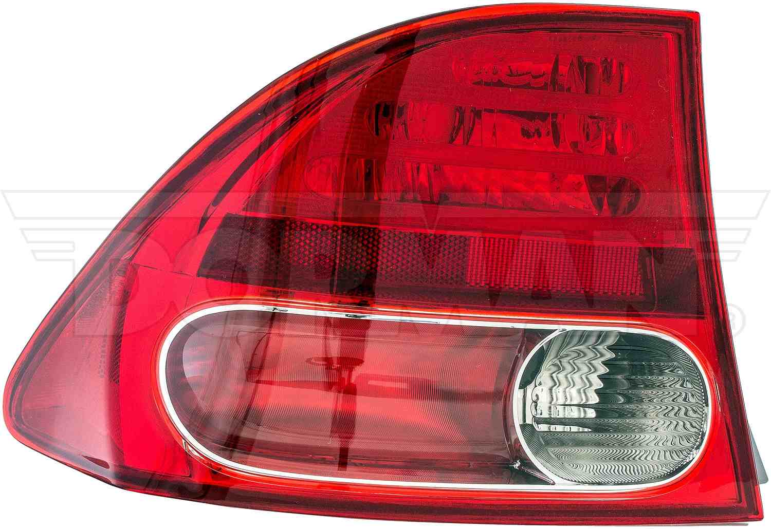 Front View of Left Tail Light Assembly DORMAN 1611302