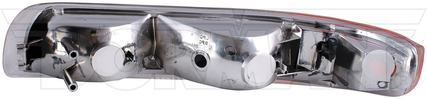 Back View of Front Right Turn Signal / Parking Light Assembly DORMAN 1630065