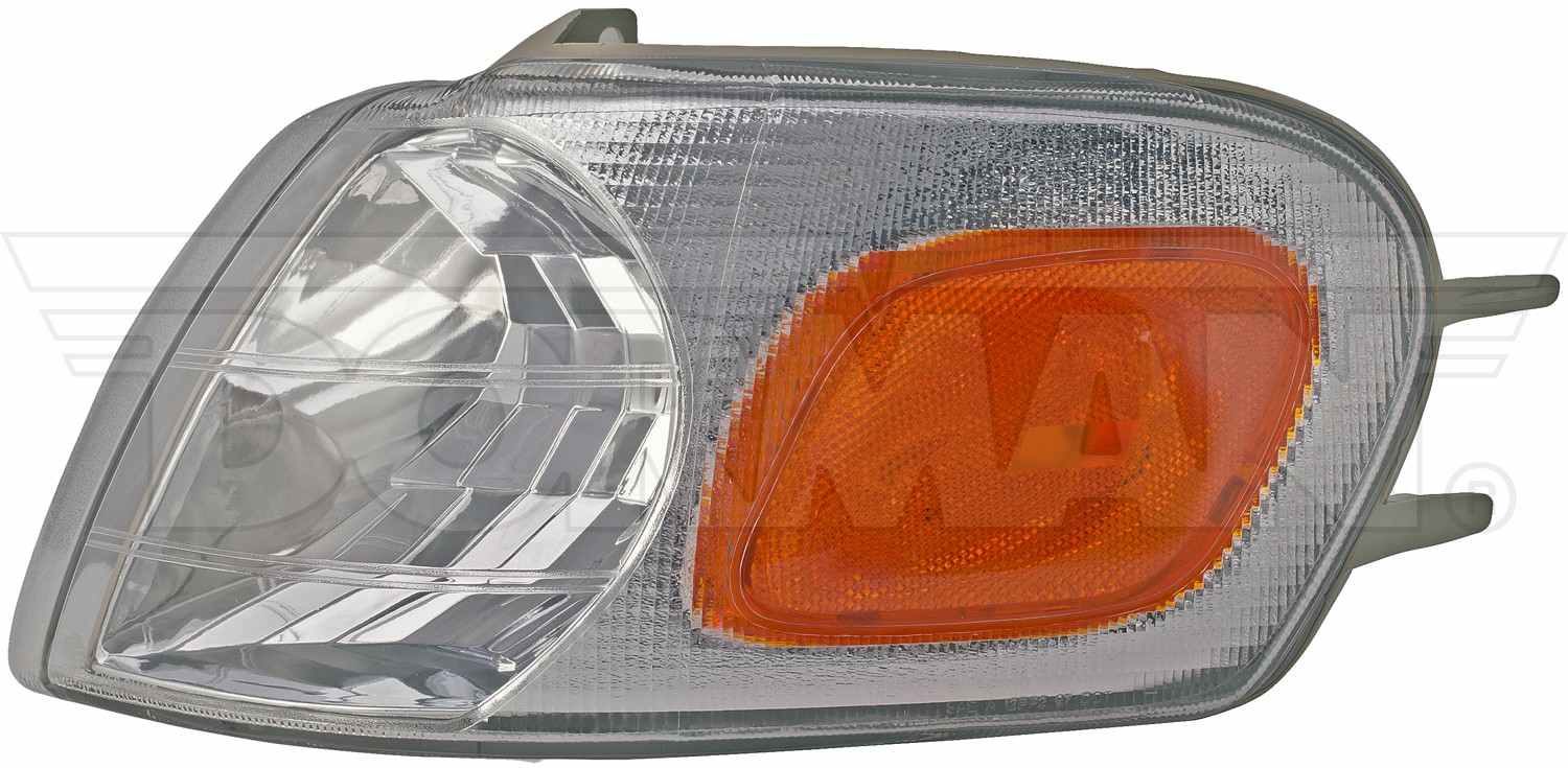 Front View of Front Left Turn Signal / Parking Light Assembly DORMAN 1630104