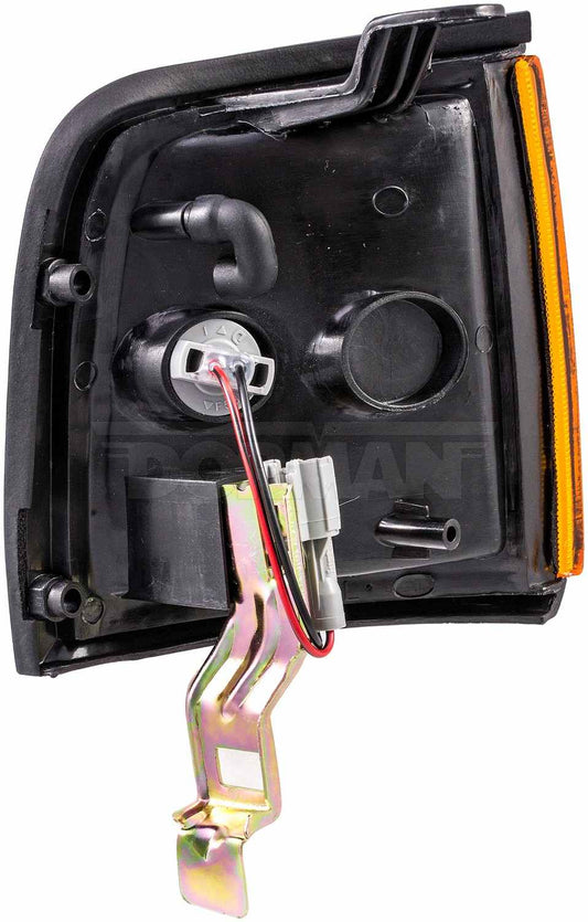 Back View of Front Left Turn Signal / Parking Light Assembly DORMAN 1630714