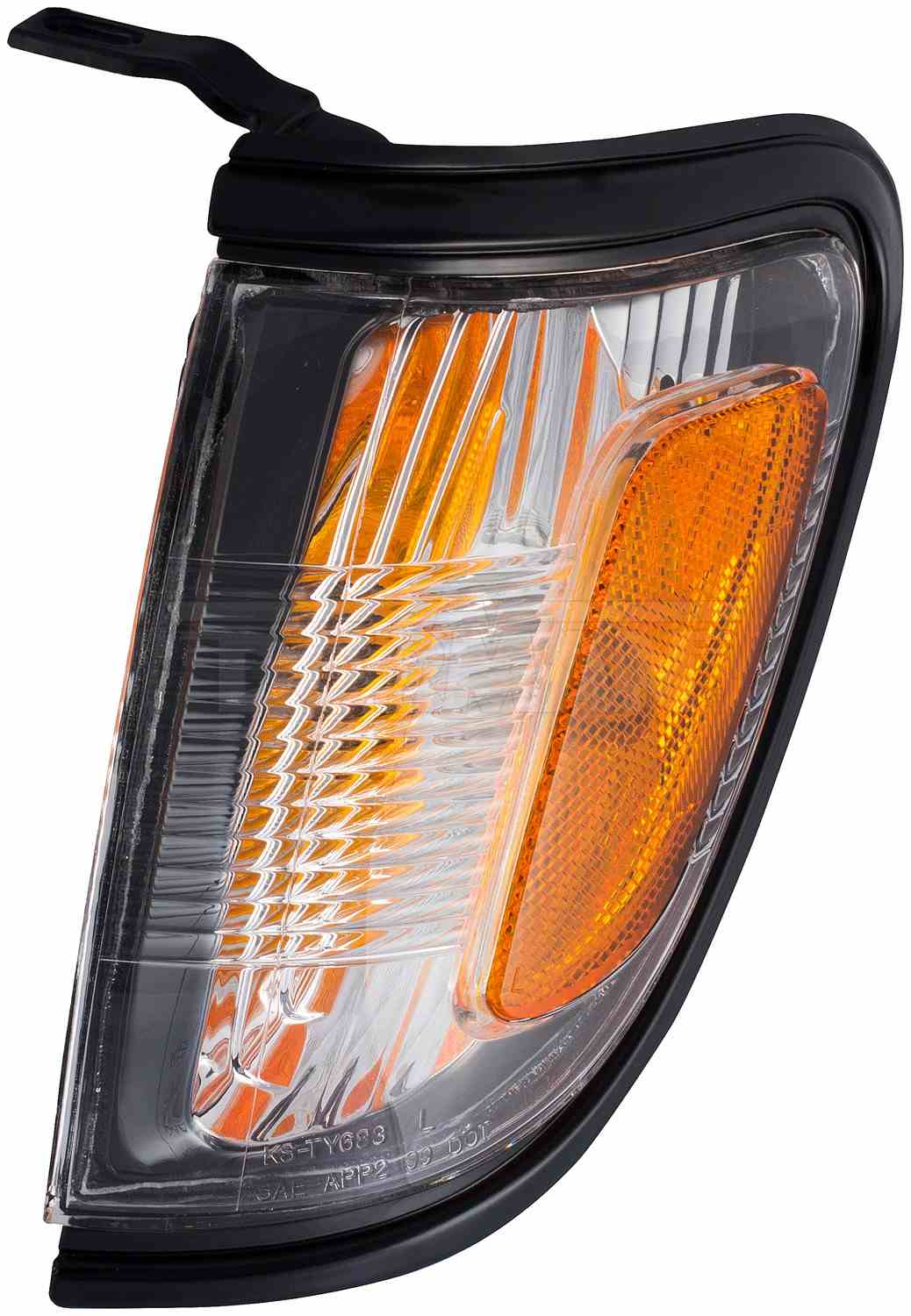 Side View of Left Side Marker Light Assembly DORMAN 1631243