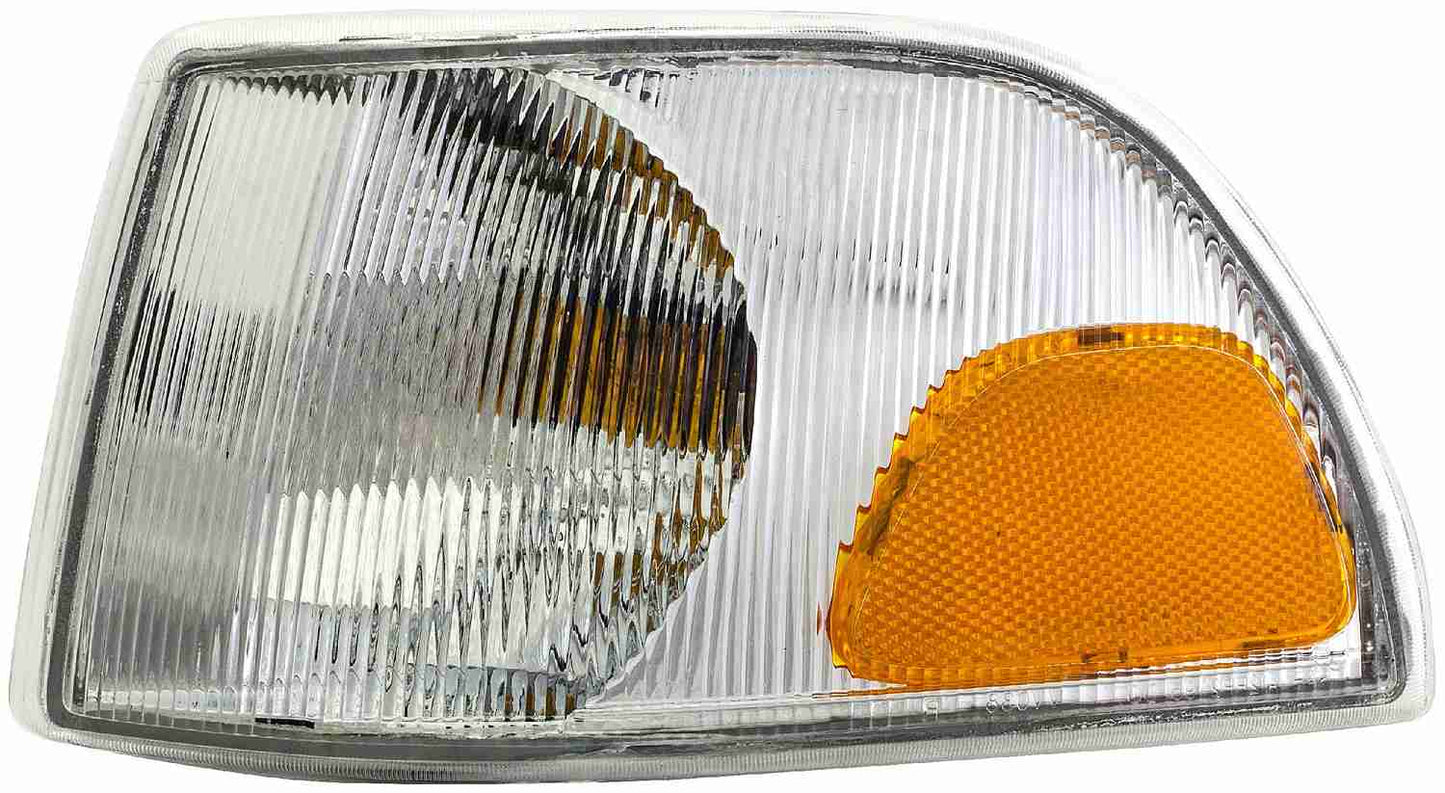 Front View of Front Left Turn Signal / Parking Light Assembly DORMAN 1631316