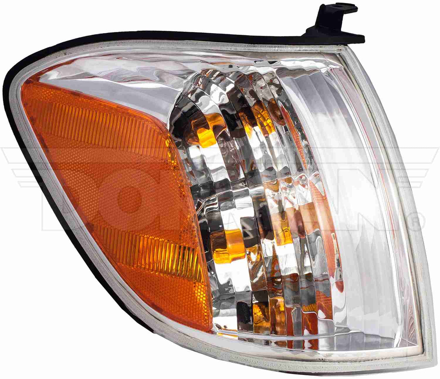 Front View of Front Right Turn Signal Light Assembly DORMAN 1631374