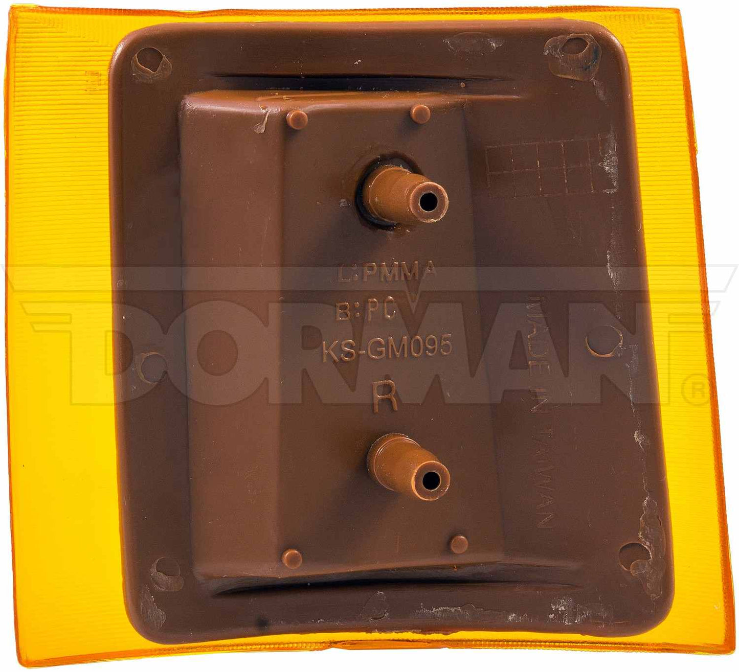 Back View of Front Upper Right Side Marker Light Assembly DORMAN 1650135