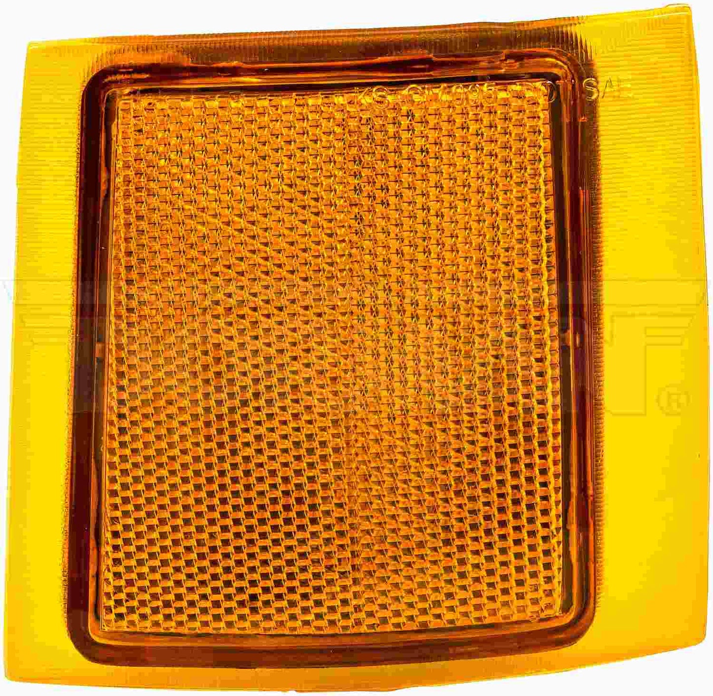 Front View of Front Upper Right Side Marker Light Assembly DORMAN 1650135