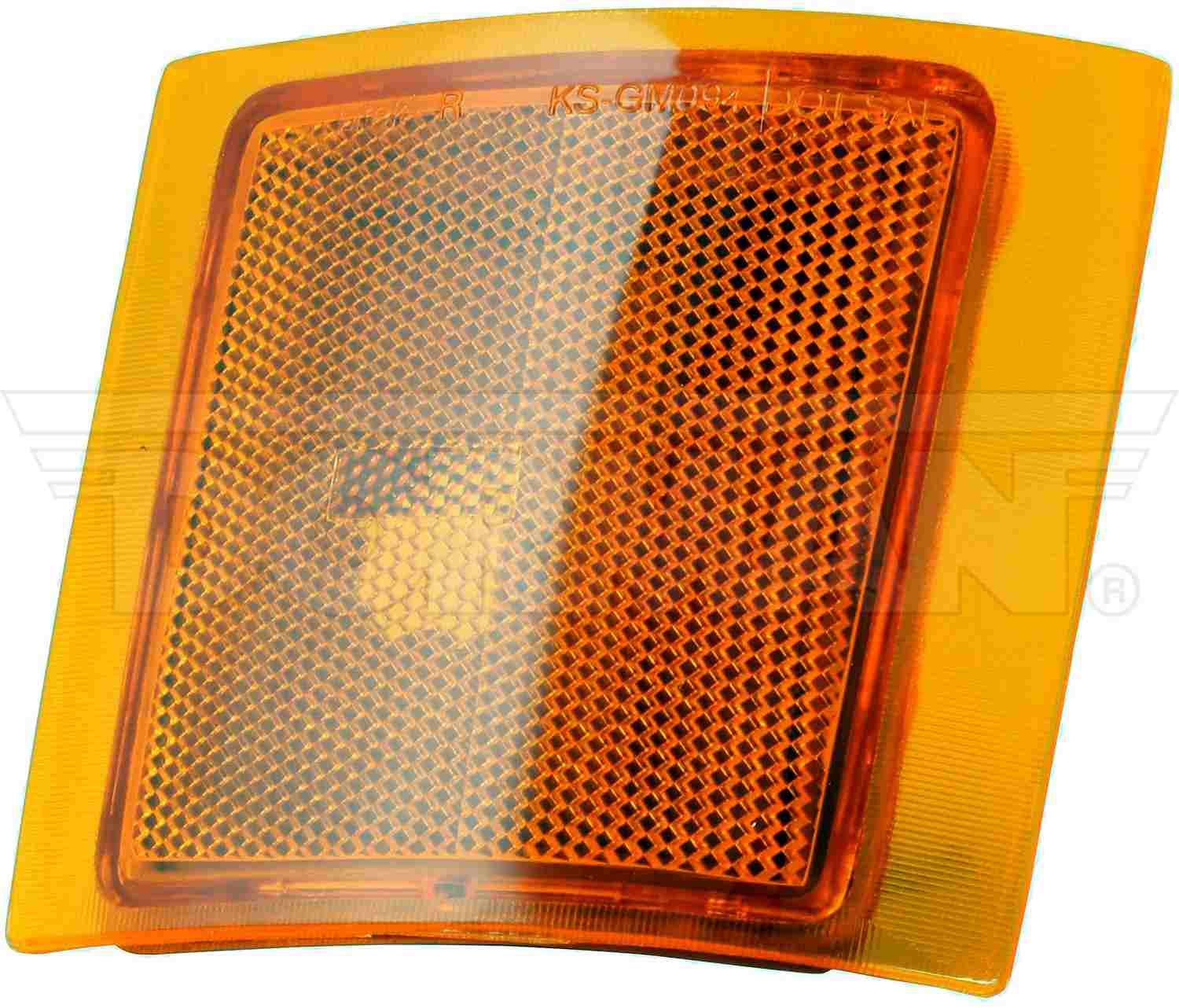 Side View of Front Left Side Marker Light Assembly DORMAN 1650138