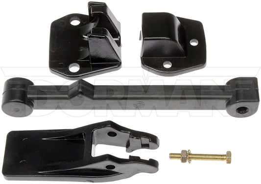 Top View of Left Hood Latch Assembly DORMAN 315-5101