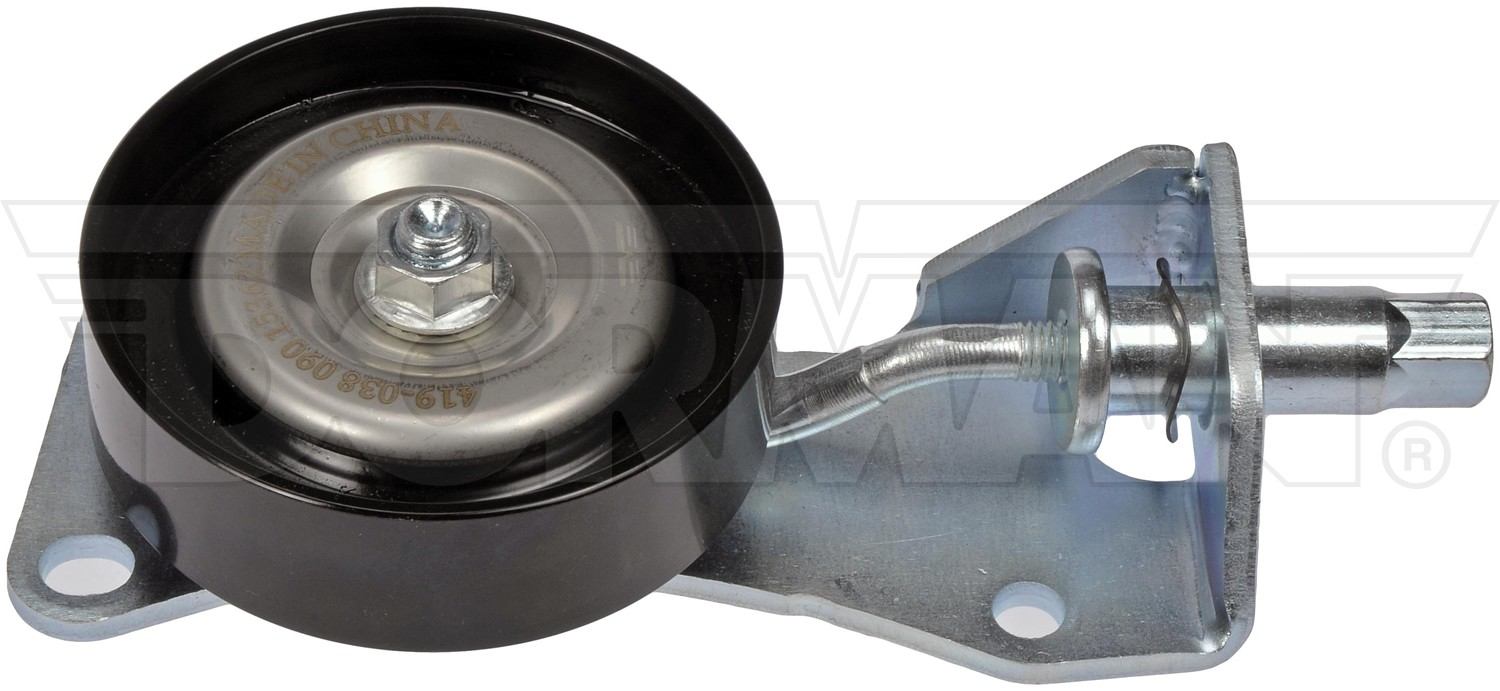 Front View of Accessory Drive Belt Tensioner Assembly DORMAN 419-038