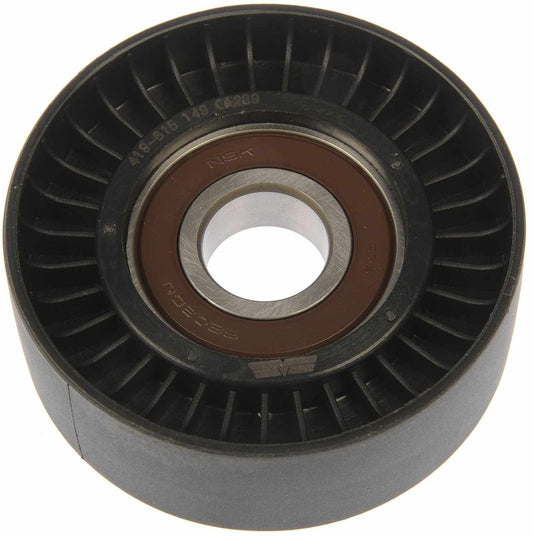 Angle View of Accessory Drive Belt Idler Pulley DORMAN 419-5007