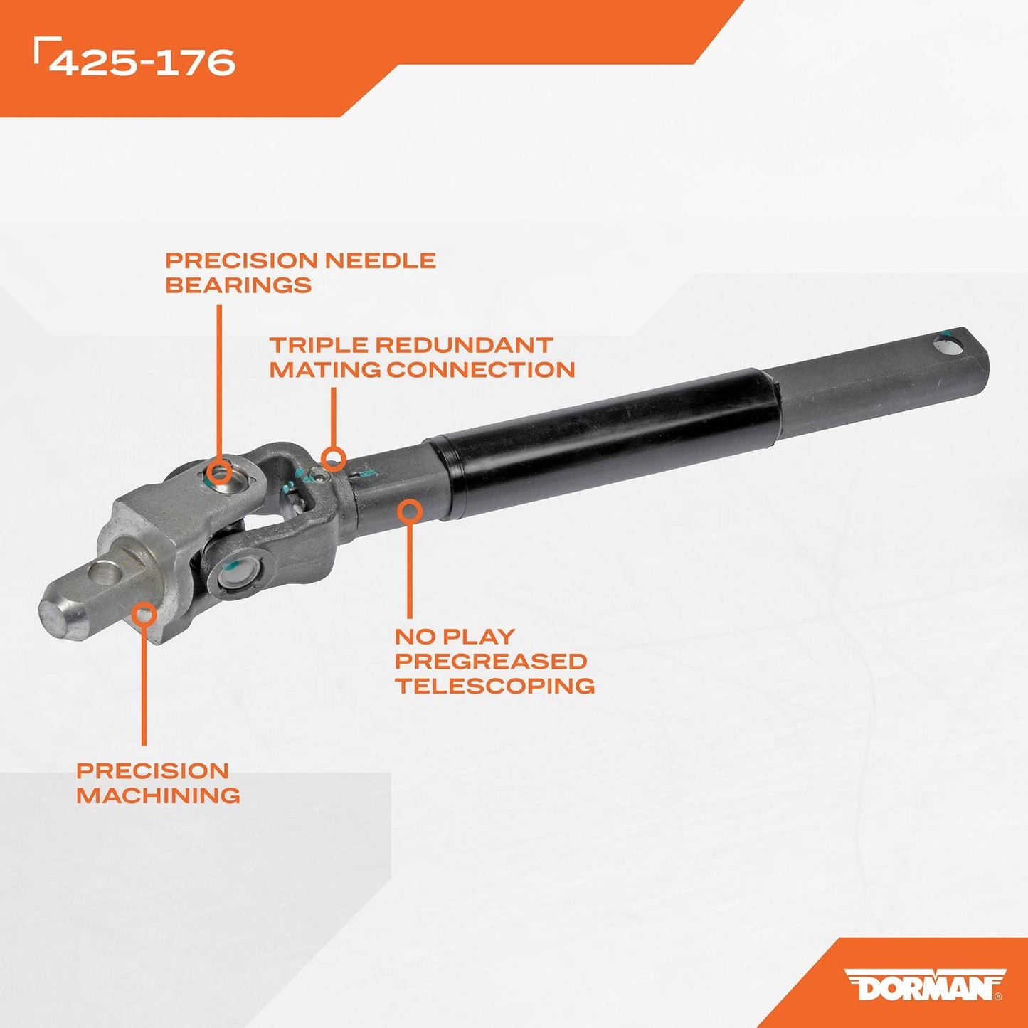 Connector View of Upper Steering Shaft DORMAN 425-176