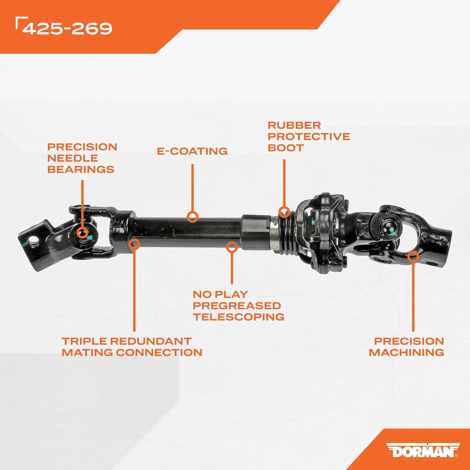 Connector View of Steering Shaft DORMAN 425-269