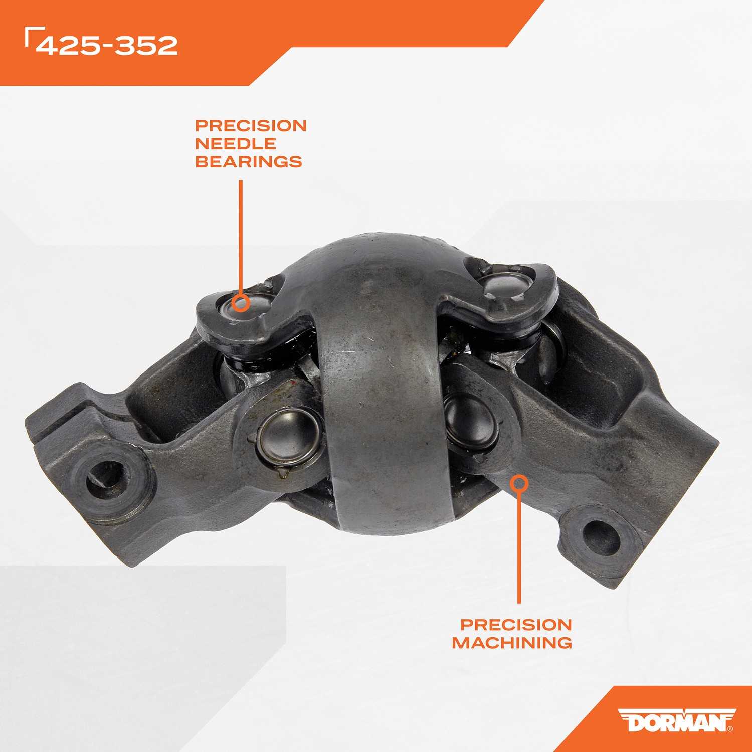 Connector View of Steering Shaft Universal Joint DORMAN 425-352