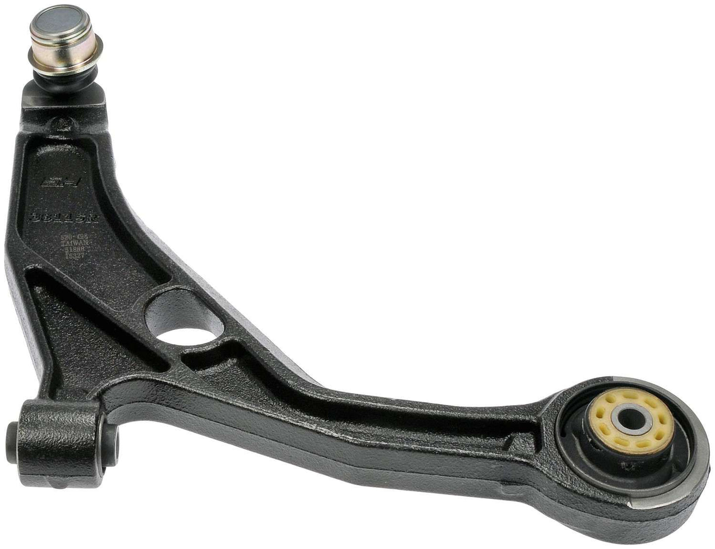 Back View of Front Right Suspension Control Arm and Ball Joint Assembly DORMAN 520-498