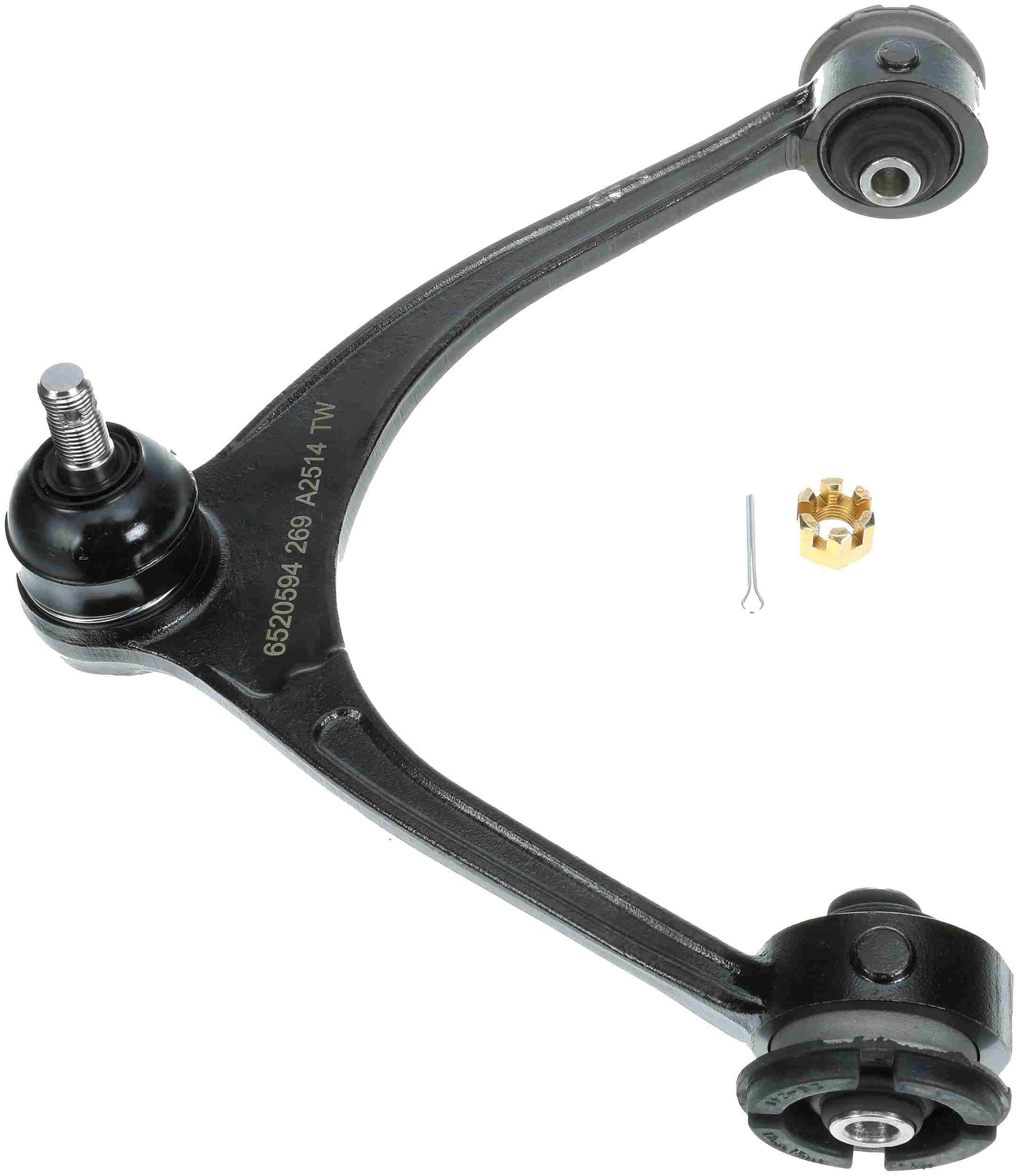 Bottom View of Front Upper Right Suspension Control Arm and Ball Joint Assembly DORMAN 520-594