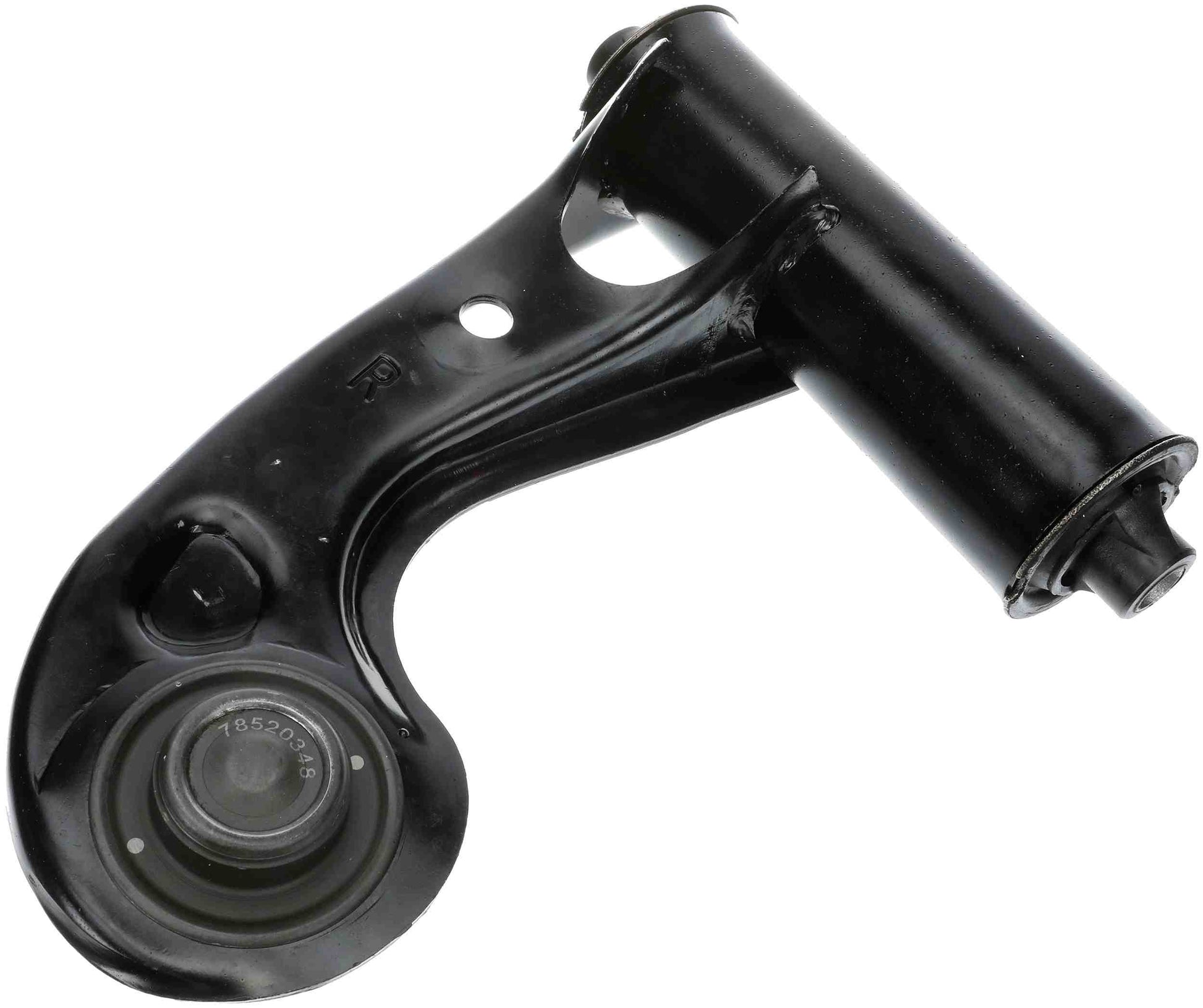 Top View of Front Upper Right Suspension Control Arm and Ball Joint Assembly DORMAN 520-752