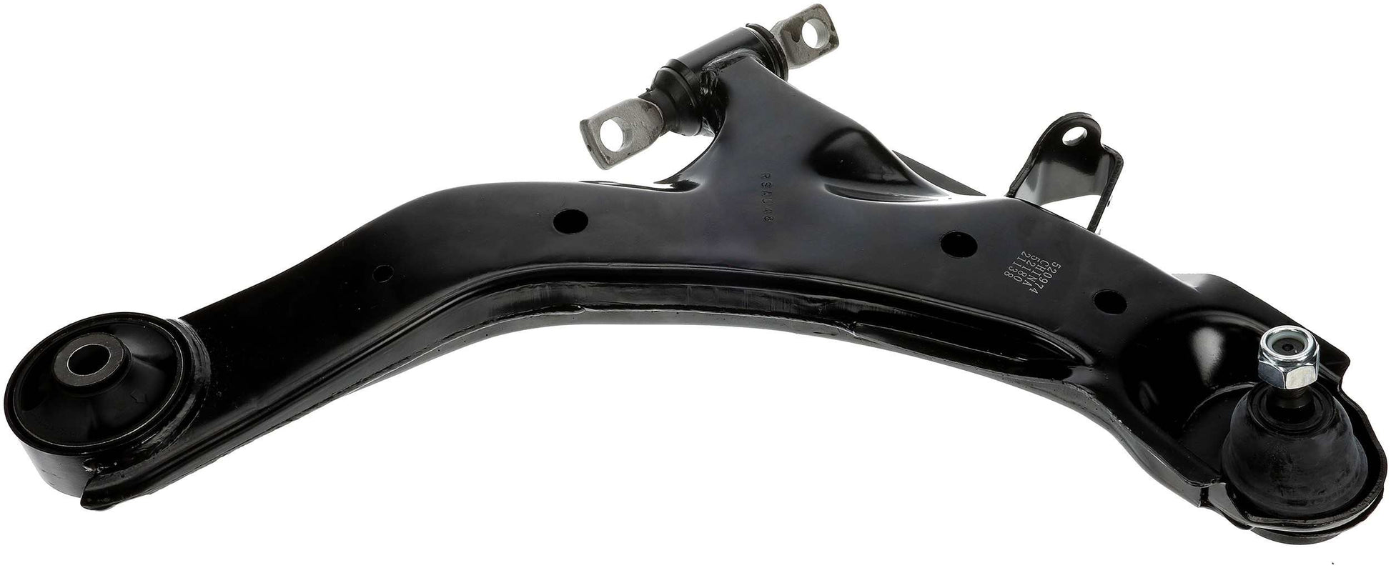 Bottom View of Front Right Suspension Control Arm and Ball Joint Assembly DORMAN 520-974