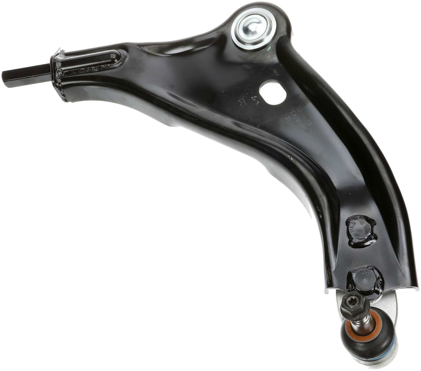 Angle View of Front Right Suspension Control Arm and Ball Joint Assembly DORMAN 521-074