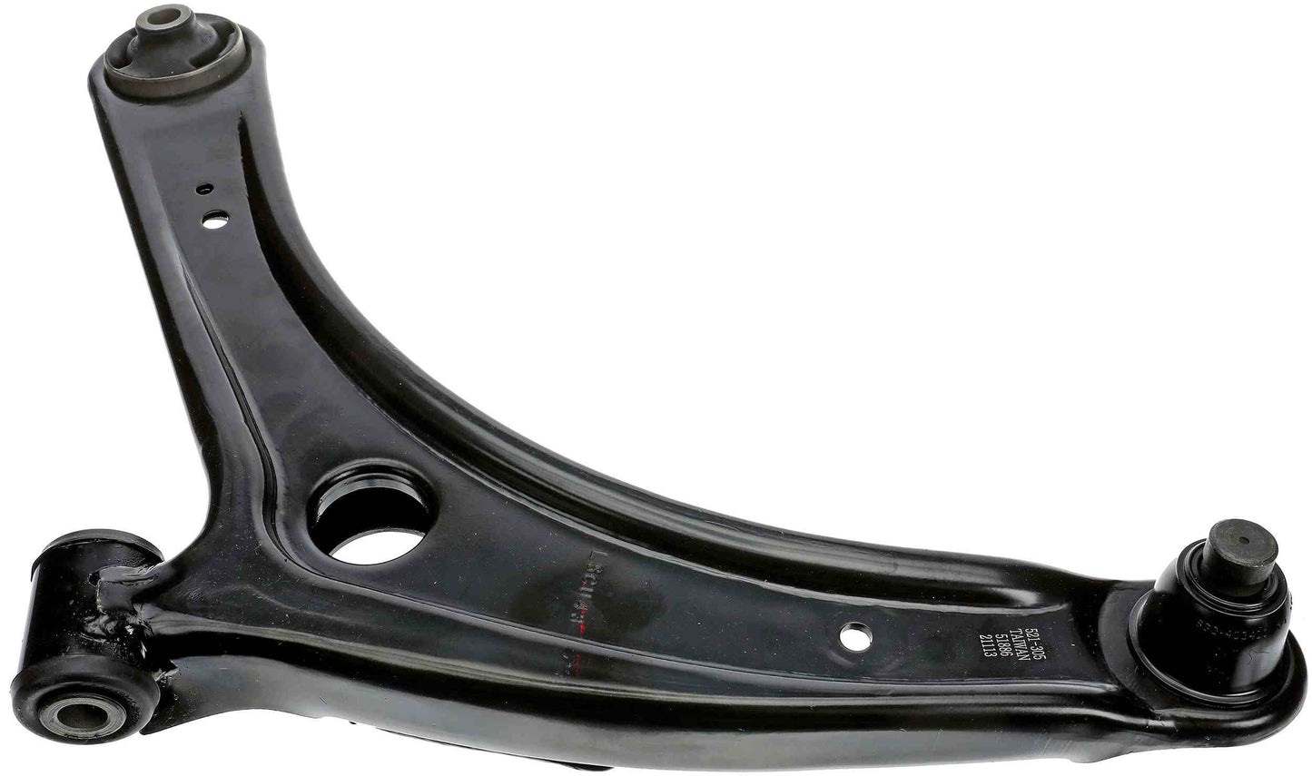 Angle View of Front Left Suspension Control Arm and Ball Joint Assembly DORMAN 521-305