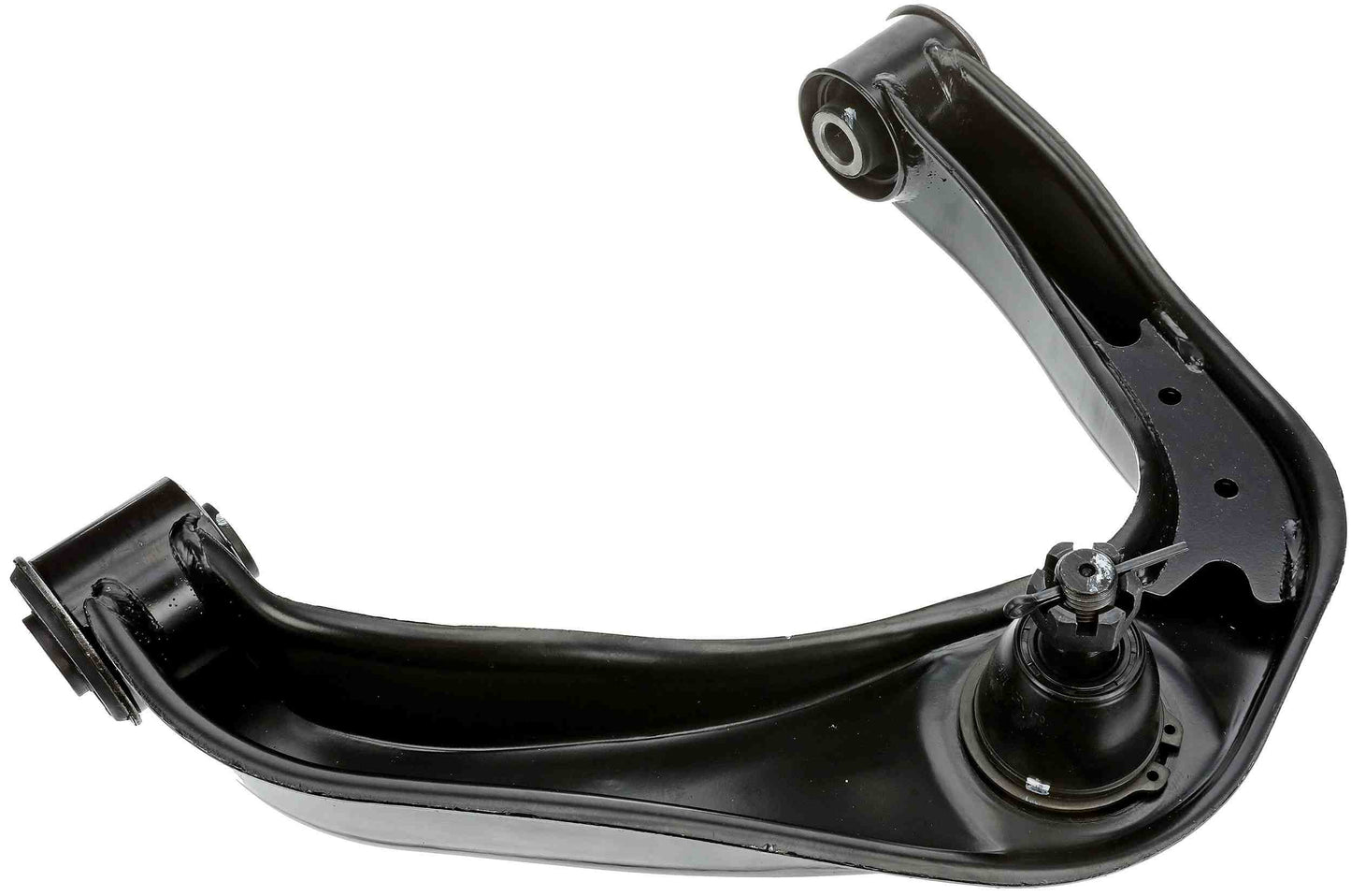 Angle View of Front Upper Left Suspension Control Arm and Ball Joint Assembly DORMAN 521-671