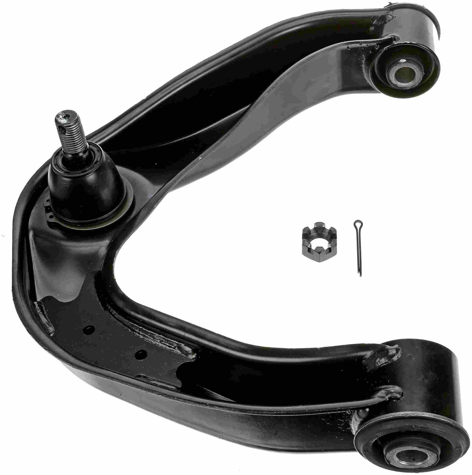 Bottom View of Front Upper Left Suspension Control Arm and Ball Joint Assembly DORMAN 521-671