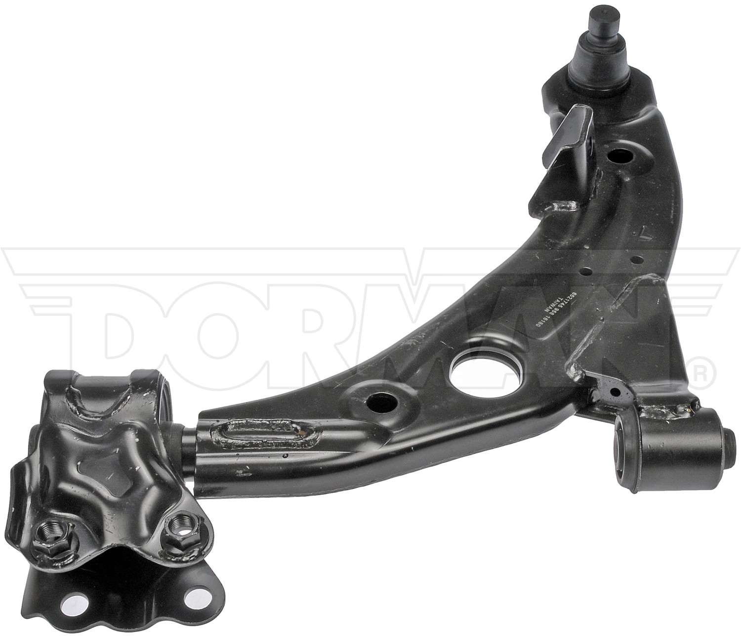 Front View of Front Left Suspension Control Arm and Ball Joint Assembly DORMAN 521-745