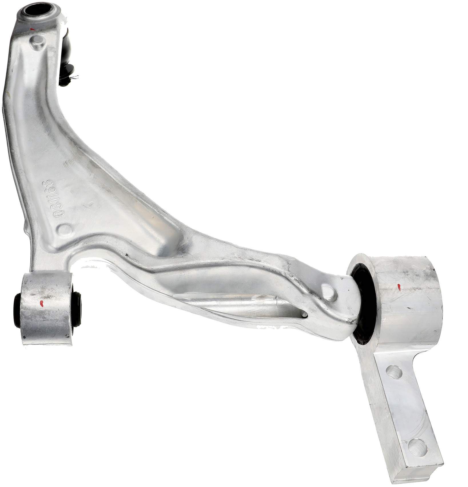 Angle View of Front Left Suspension Control Arm and Ball Joint Assembly DORMAN 521-893