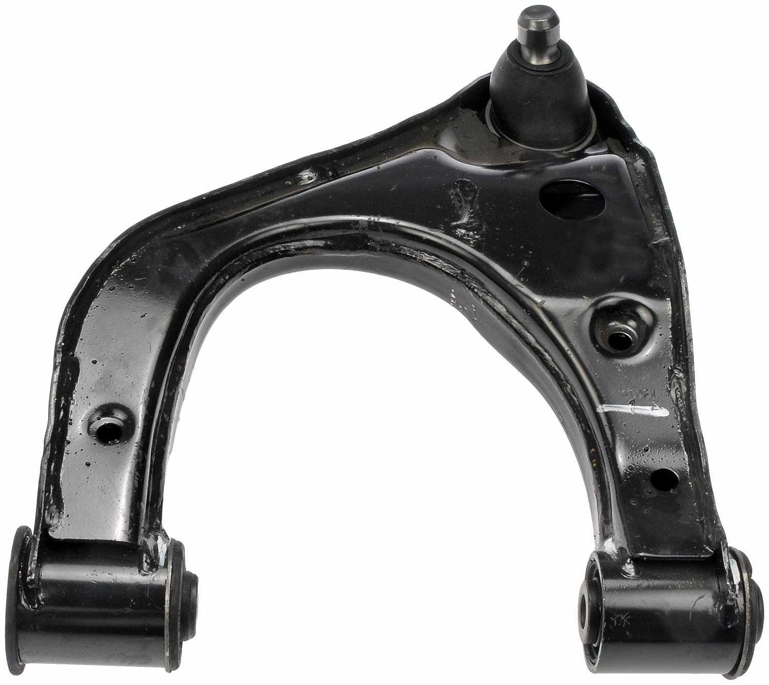 Front View of Rear Upper Left Suspension Control Arm and Ball Joint Assembly DORMAN 522-009