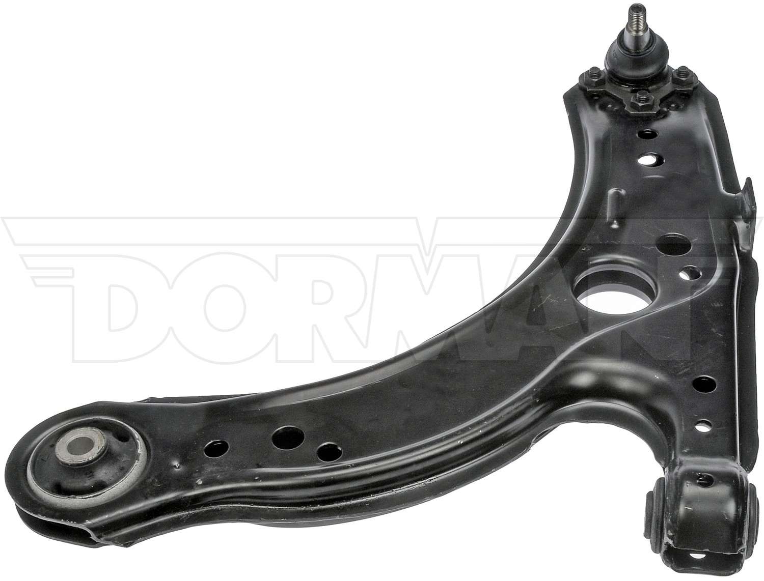 Front View of Front Left Suspension Control Arm and Ball Joint Assembly DORMAN 524-143