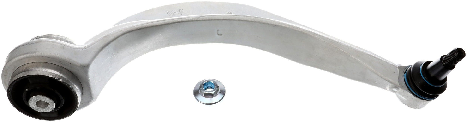 Bottom View of Front Rear Left Suspension Control Arm and Ball Joint Assembly DORMAN 524-231