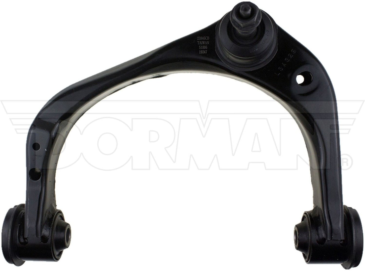 Front View of Front Upper Left Suspension Control Arm and Ball Joint Assembly DORMAN 527-049