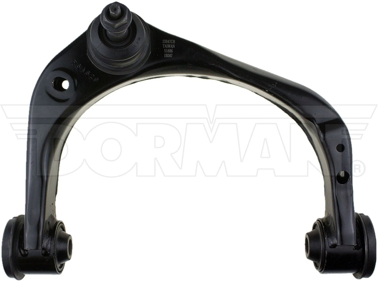 Front View of Front Upper Right Suspension Control Arm and Ball Joint Assembly DORMAN 527-050