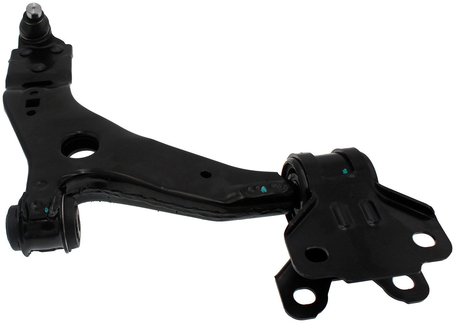 Angle View of Front Right Suspension Control Arm and Ball Joint Assembly DORMAN 528-282