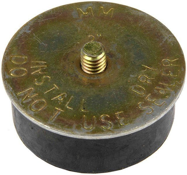 Front View of Engine Camshaft Cap DORMAN 570-014