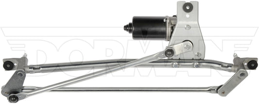 Back View of Windshield Wiper Motor and Linkage Assembly DORMAN 602-301AS