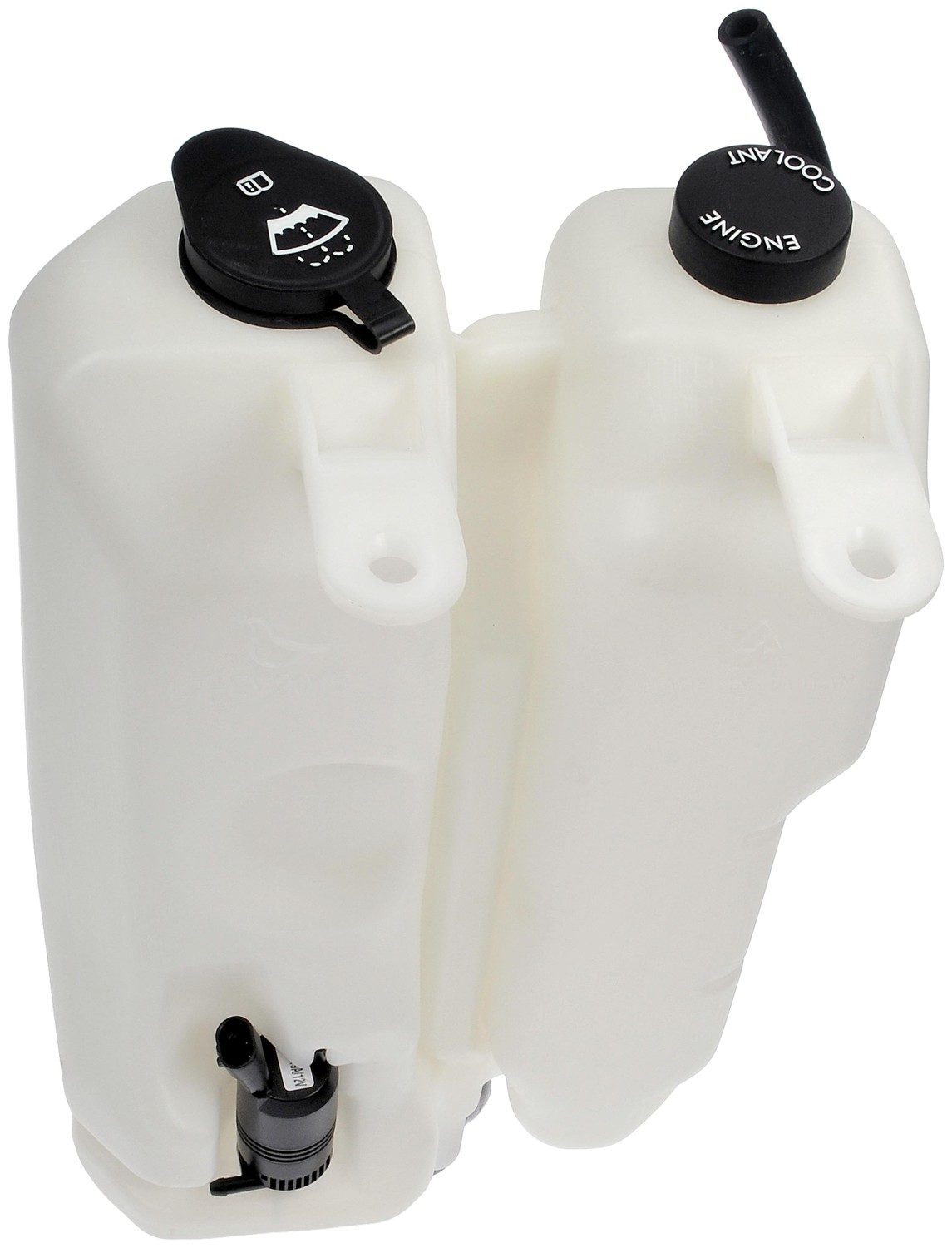 Angle View of Front Washer Fluid Reservoir DORMAN 603-039