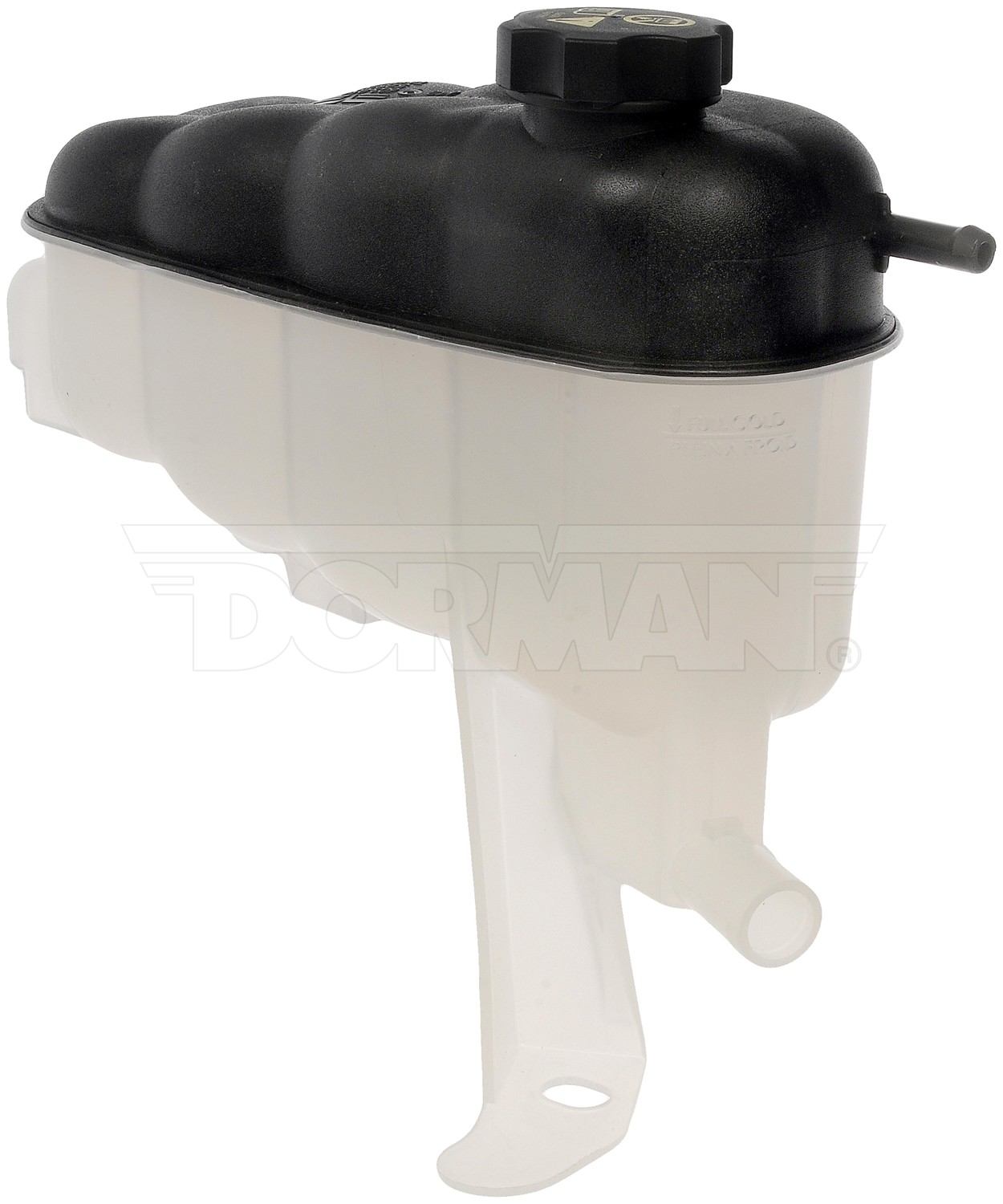 Angle View of Front Engine Coolant Reservoir DORMAN 603-054