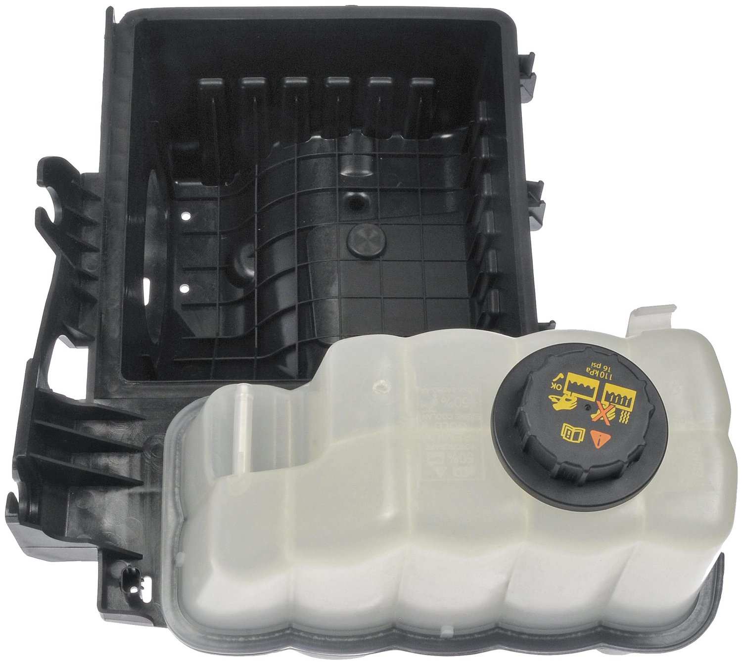 Front View of Front Engine Coolant Reservoir DORMAN 603-345