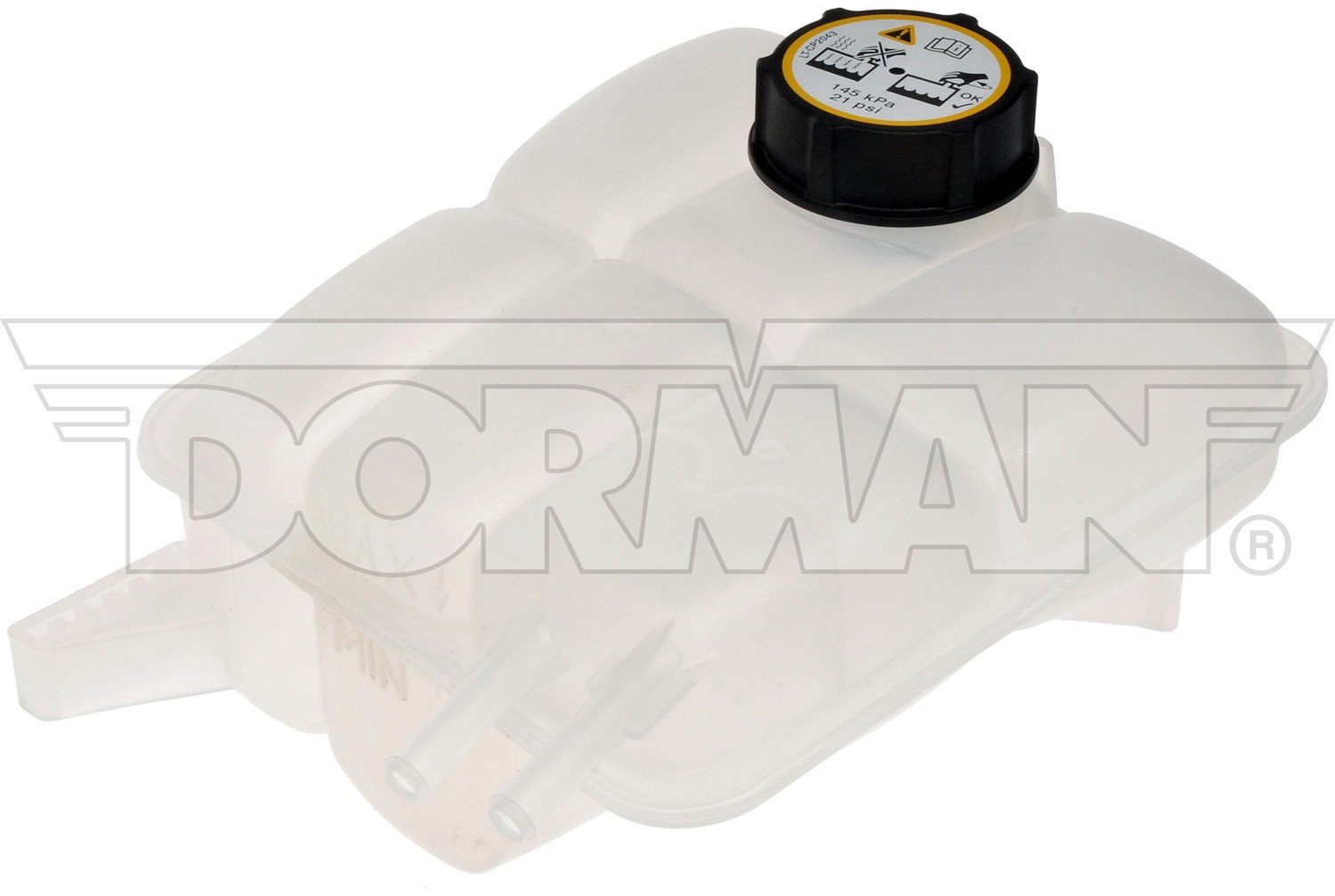 Angle View of Front Engine Coolant Reservoir DORMAN 603-650