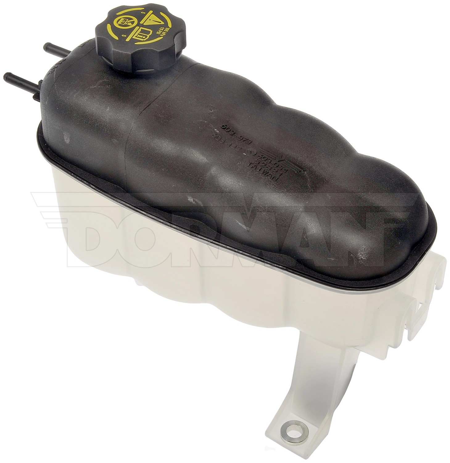 Angle View of Front Engine Coolant Reservoir DORMAN 603-973