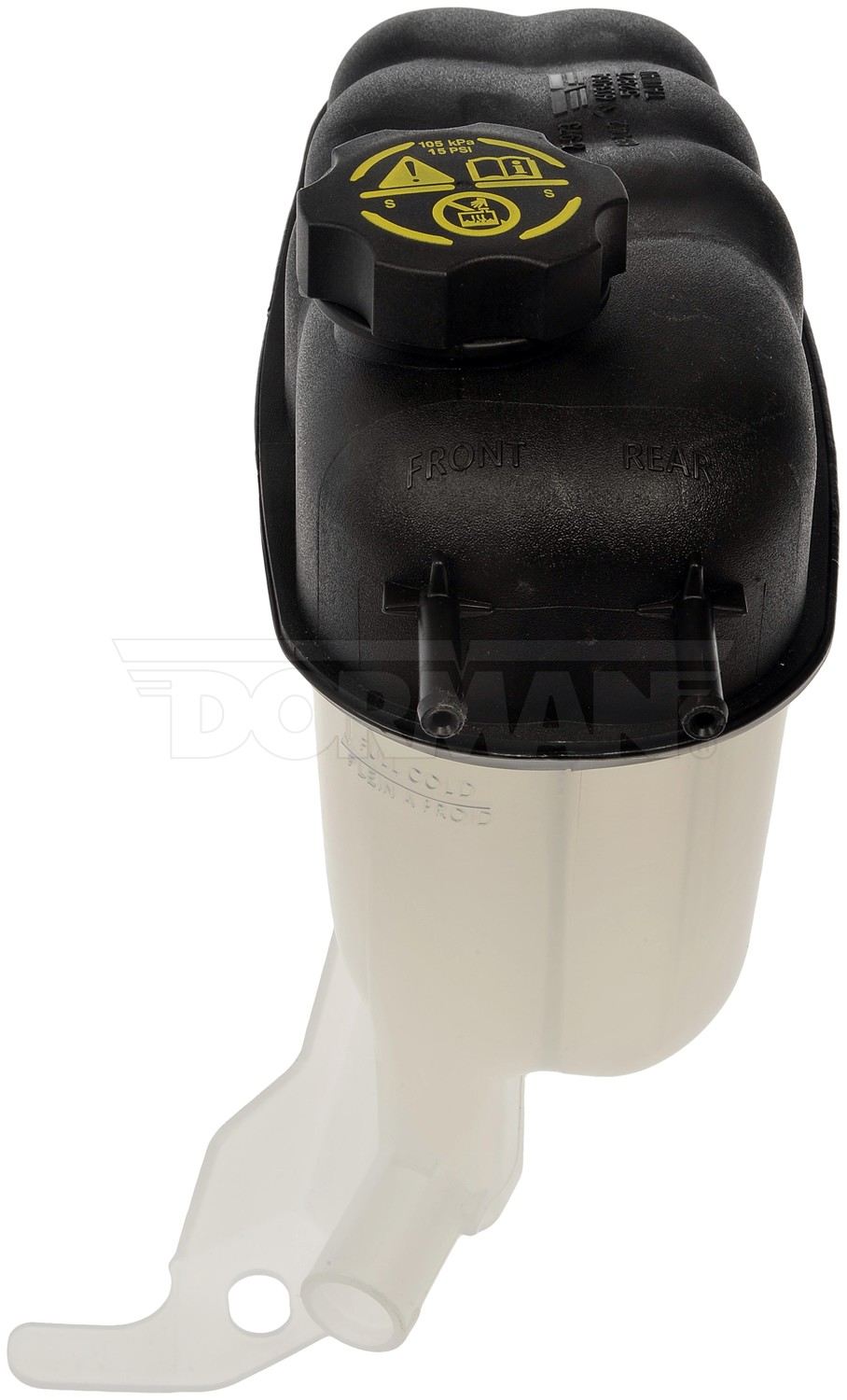 Top View of Front Engine Coolant Reservoir DORMAN 603-973