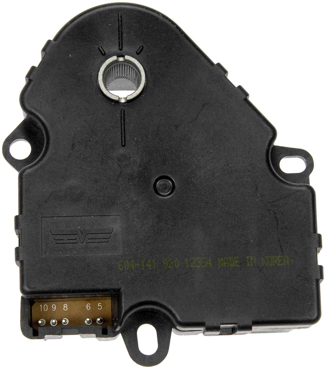 Front View of HVAC Blend Door Actuator DORMAN 604-141