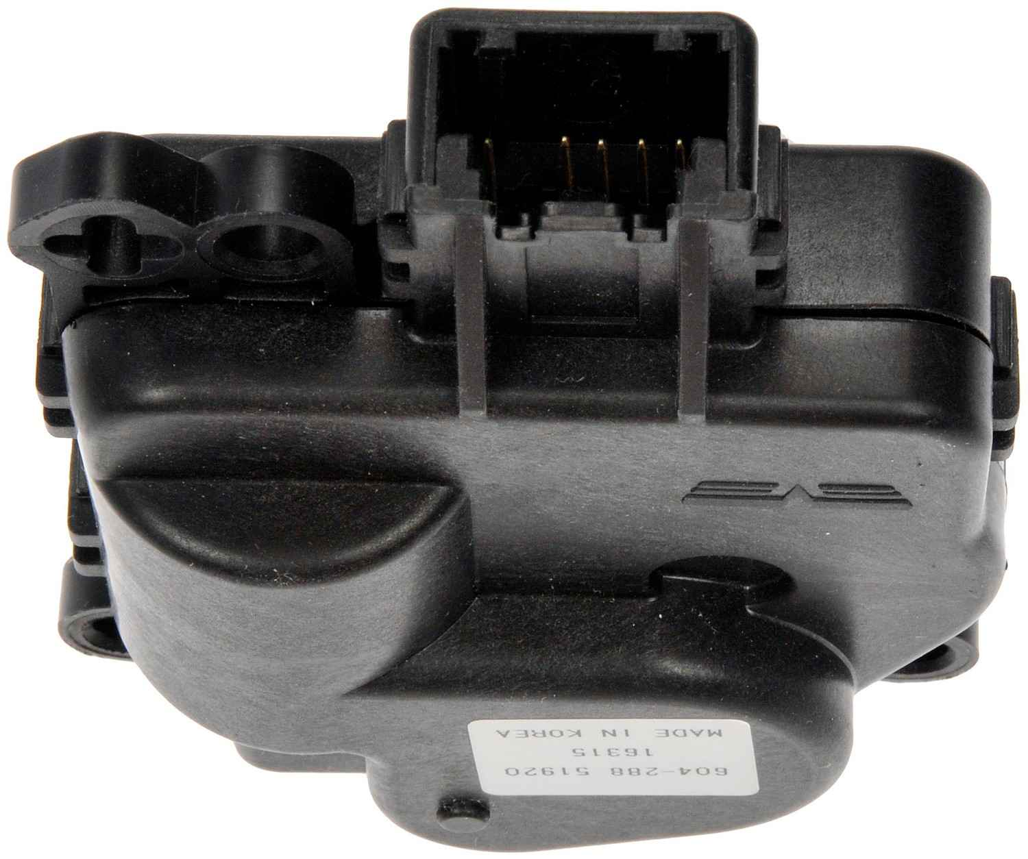 Front View of HVAC Blend Door Actuator DORMAN 604-288