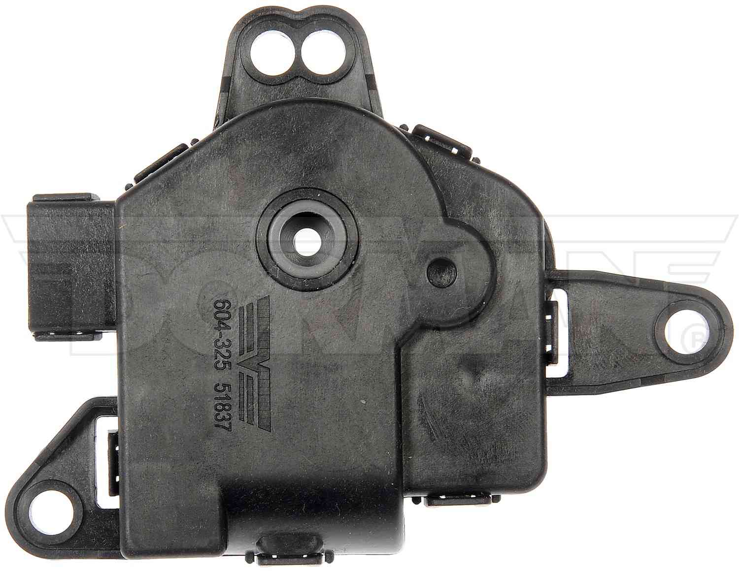 Top View of Right HVAC Blend Door Actuator DORMAN 604-325