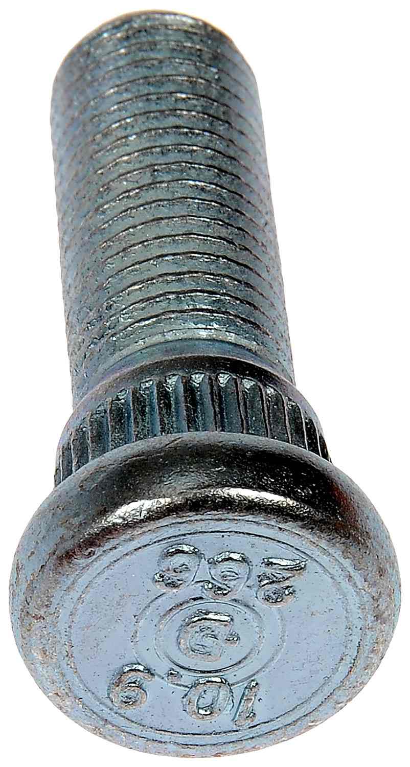 Front View of Front Wheel Lug Stud DORMAN 610-266