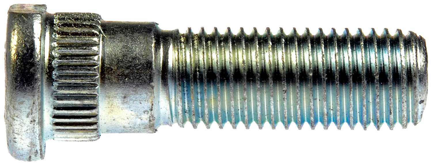 Front View of Front Wheel Lug Stud DORMAN 610-474