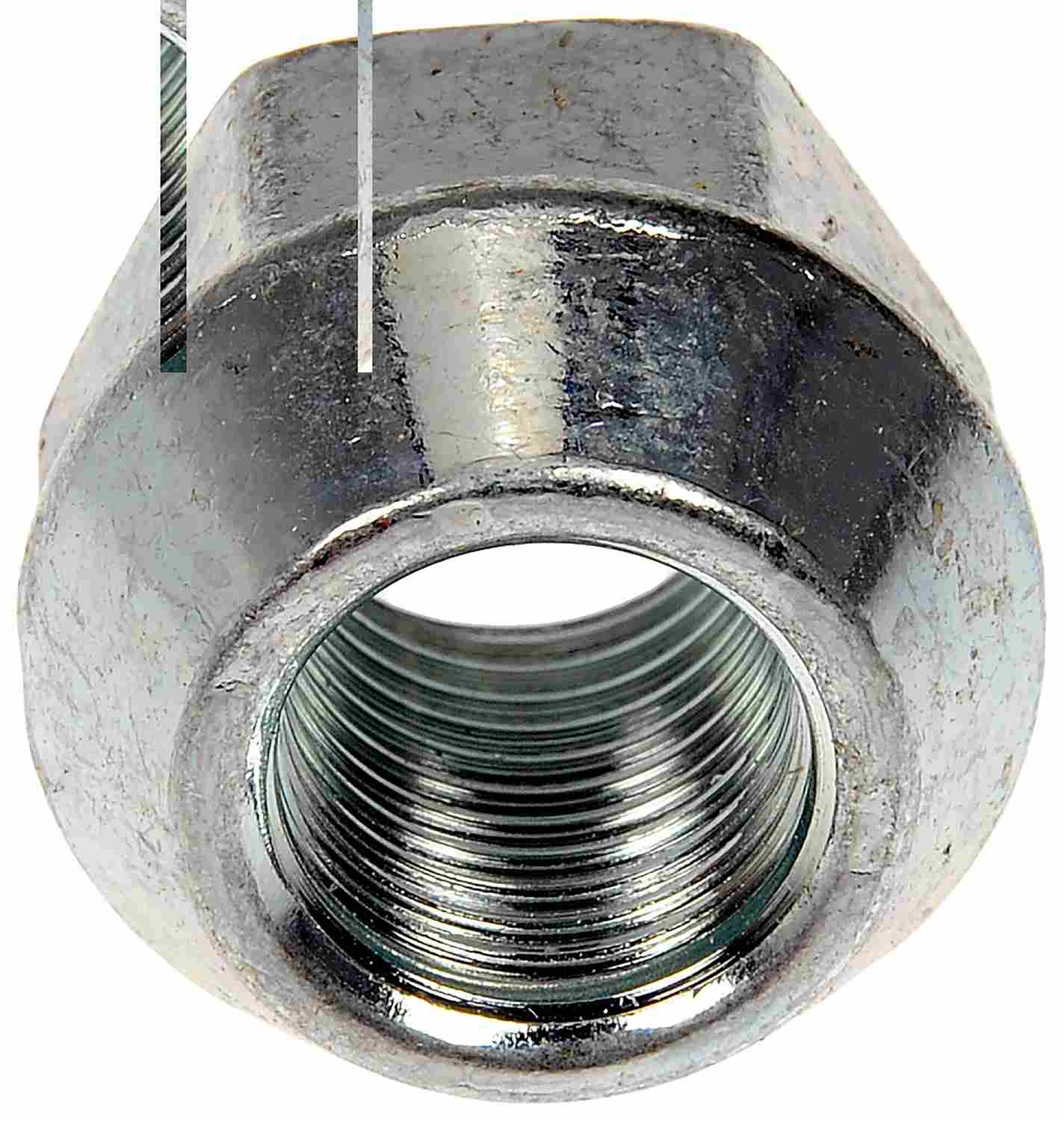 Front View of Front Wheel Lug Nut DORMAN 611-110