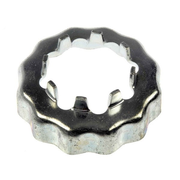 Front View of Rear Spindle Nut Retainer DORMAN 615-149