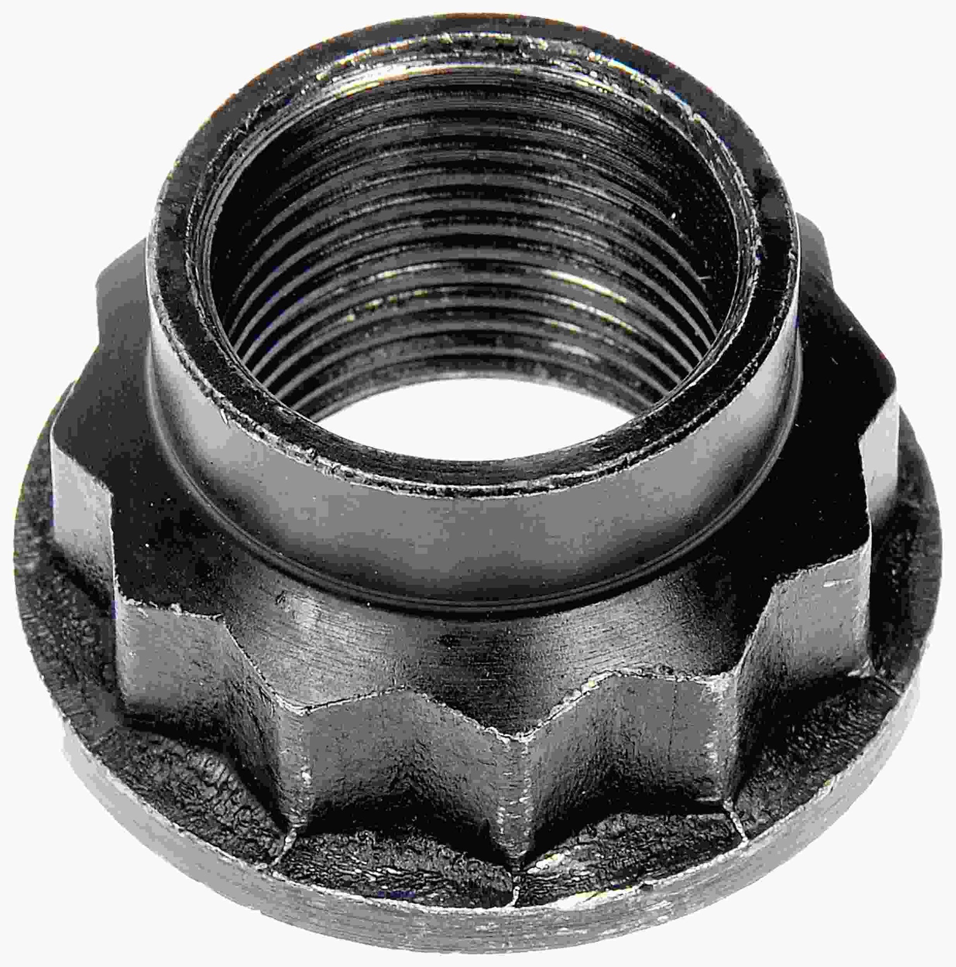 Angle View of Front Spindle Nut DORMAN 615-224