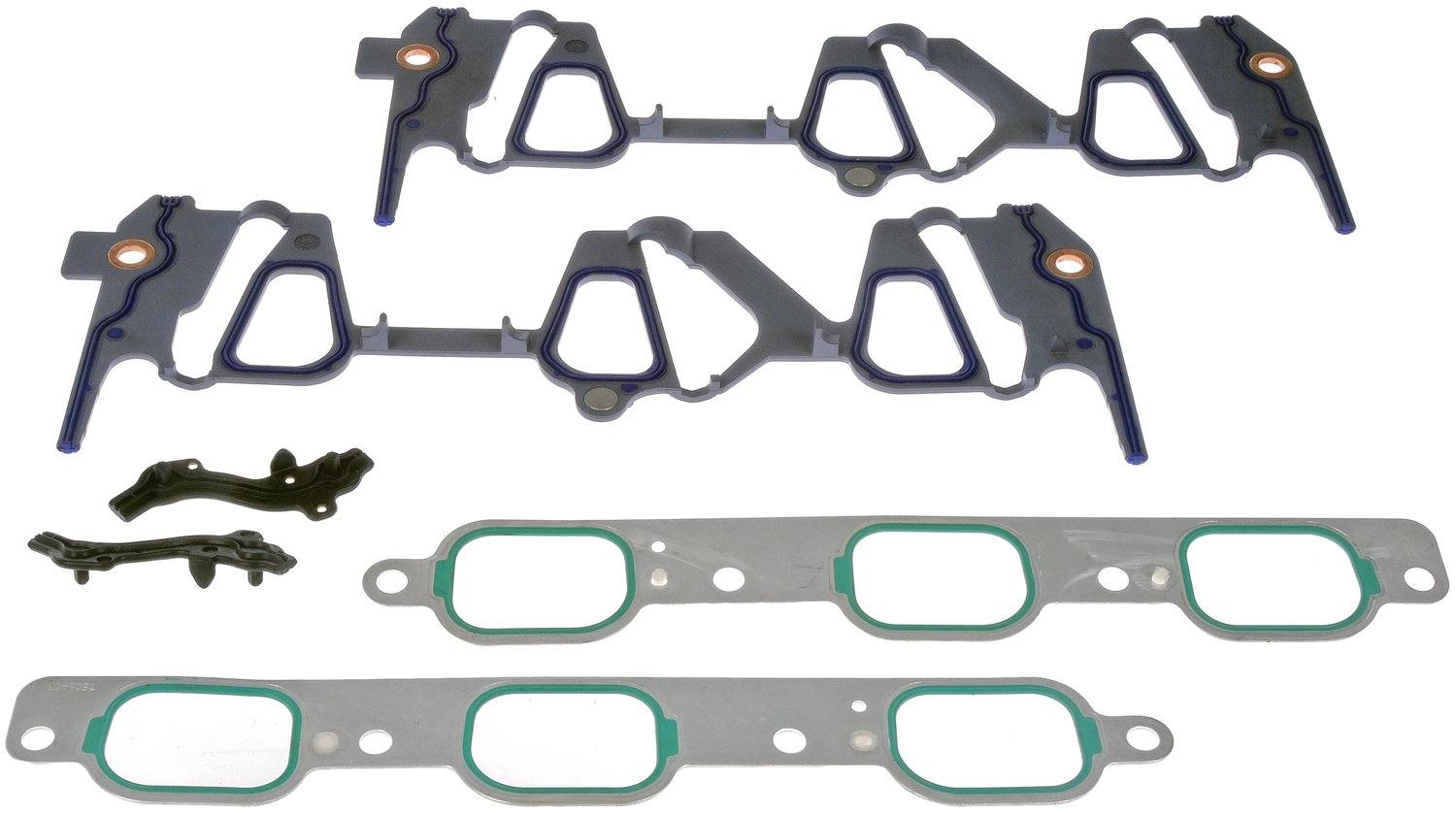 Angle View of Upper Engine Intake Manifold Gasket Set DORMAN 615-725